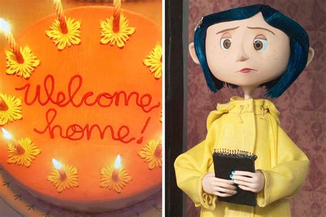<strong>Coraline</strong> Empty Fridge GIF. . Coraline welcome home cake